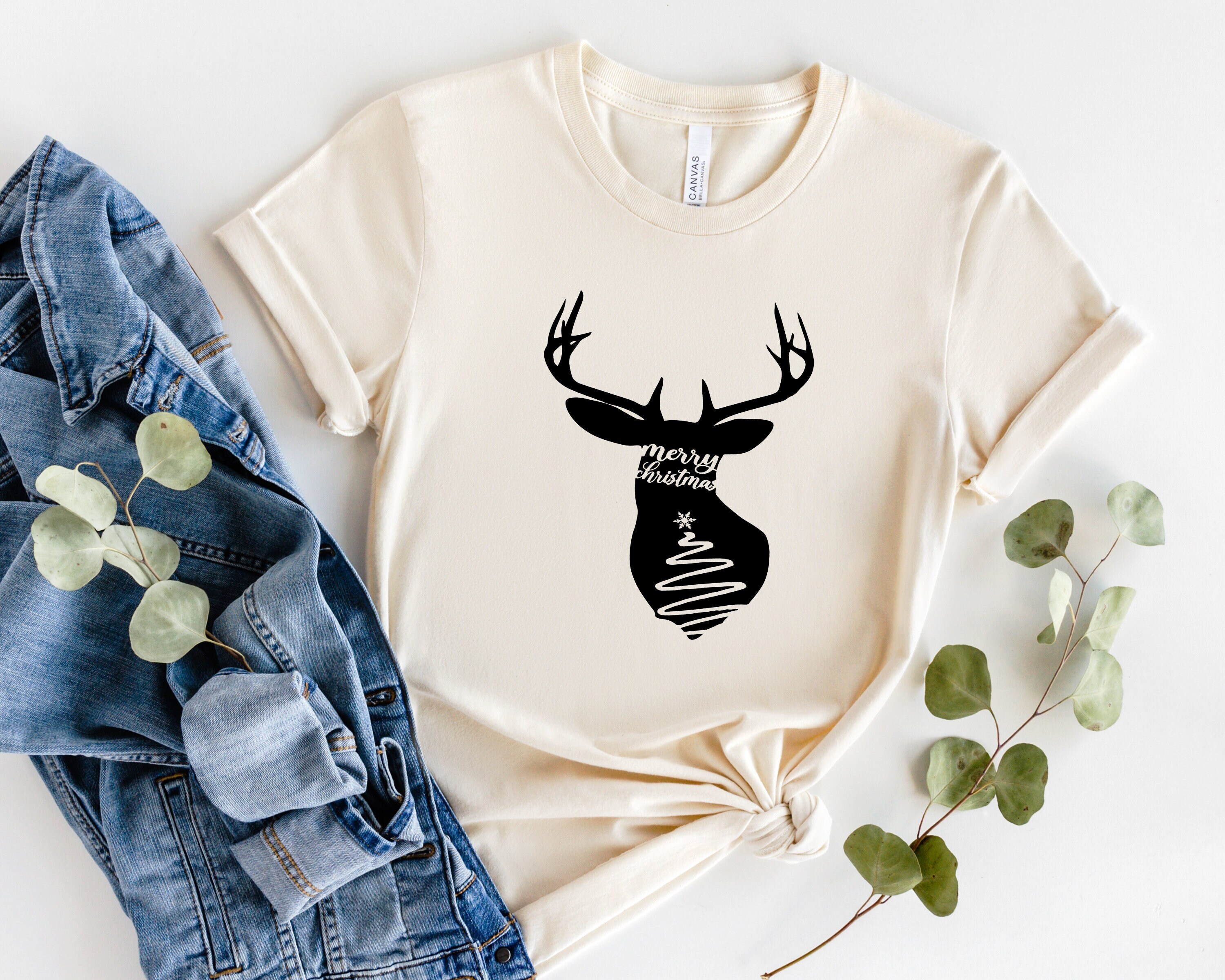 Christmas Deer Shirt, merry christmas, funny shirt, christmas gift, personalized gift, christmas shirt, unisex shirt, christmas snow