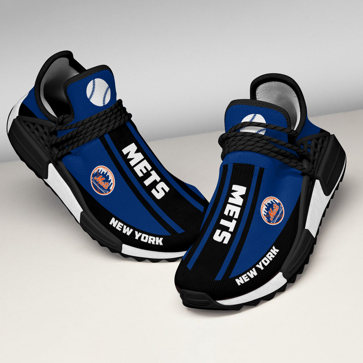 Fashion New York Mets Human Race Shoes