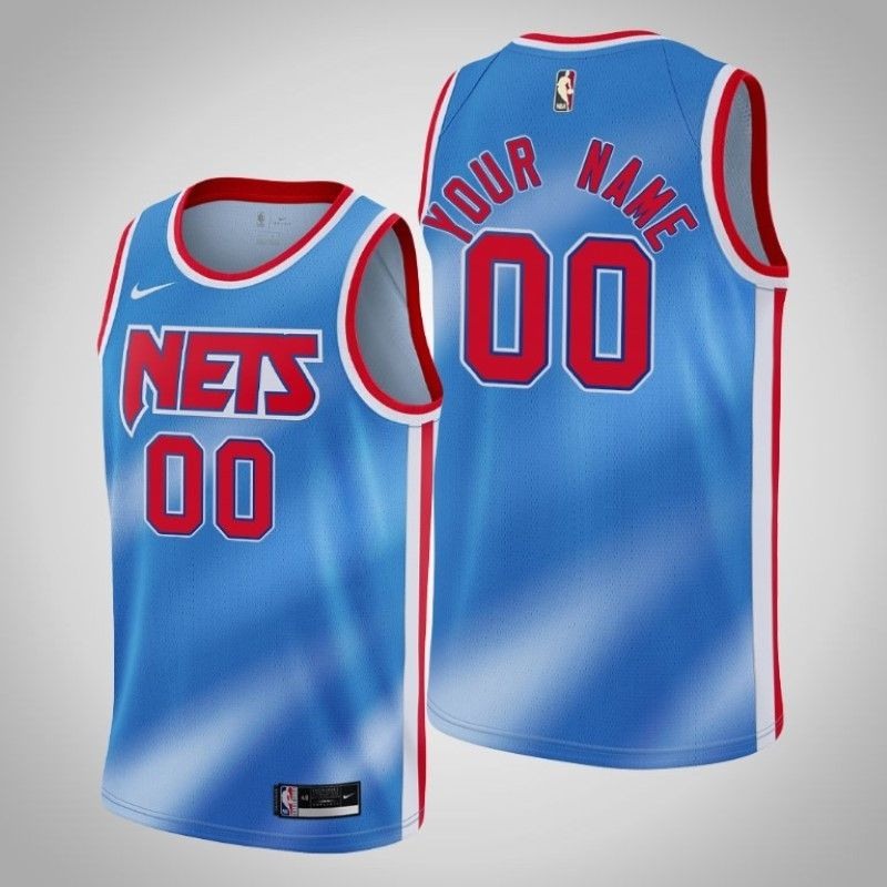 Brooklyn Nets 2020 NBA Personalized Custom Royal Blue Jersey