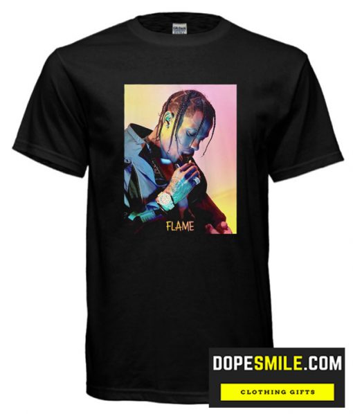 Travis Scott FLAME cool T-Shirt