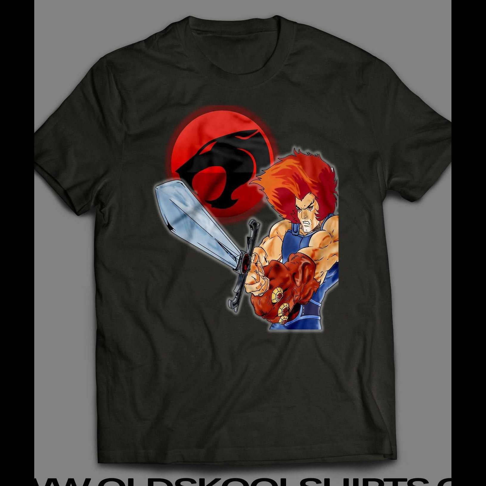 80s CARTOON THE THUNDERCAT’S LION-O CUSTOM ART SHIRT