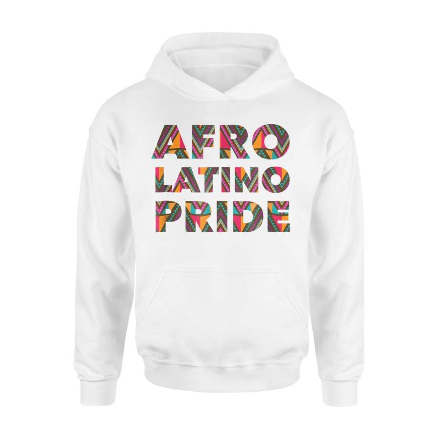 Afro Latino Pride African Pattern Black History Hoodie