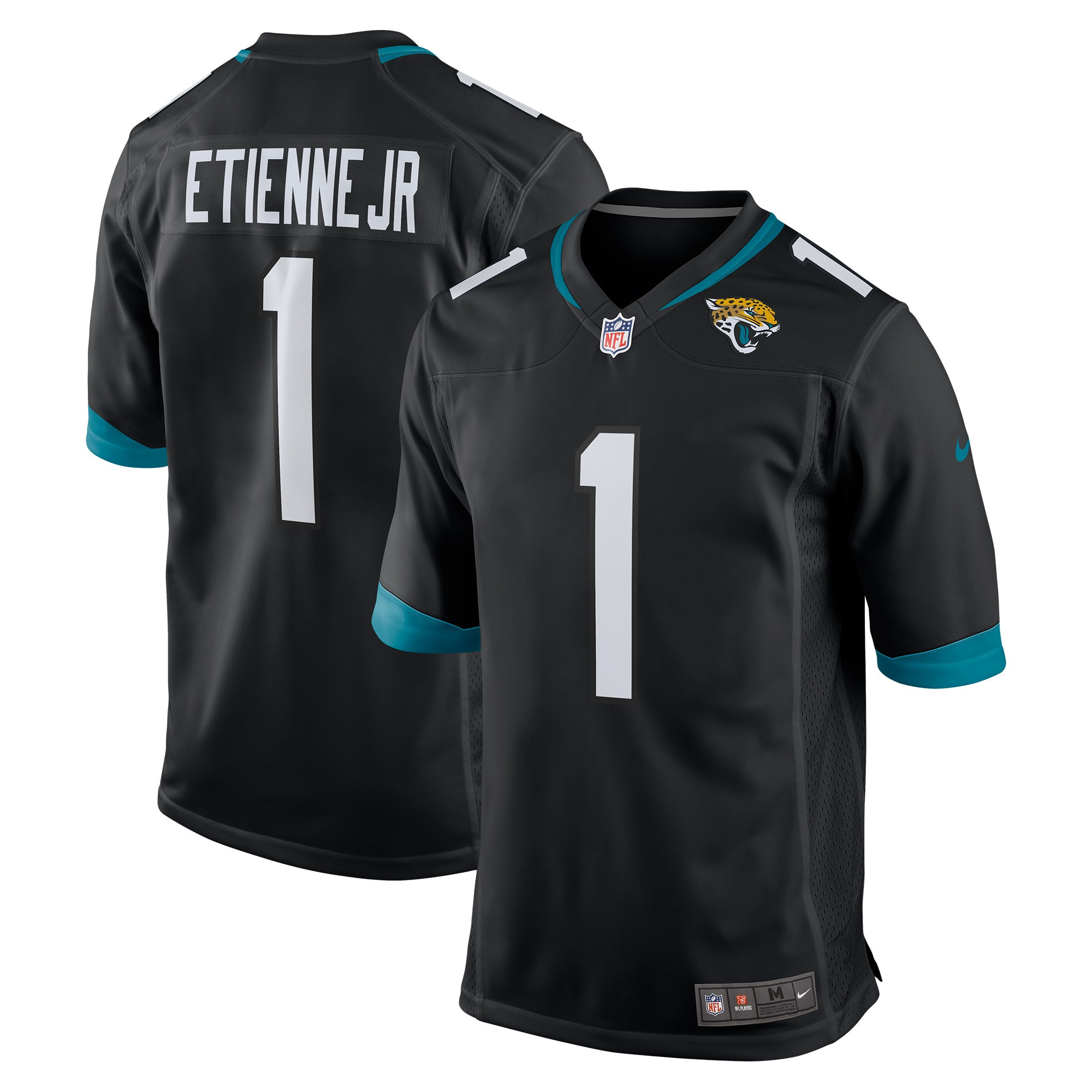 Travis Etienne Jacksonville Jaguars Game Jersey Black NFL