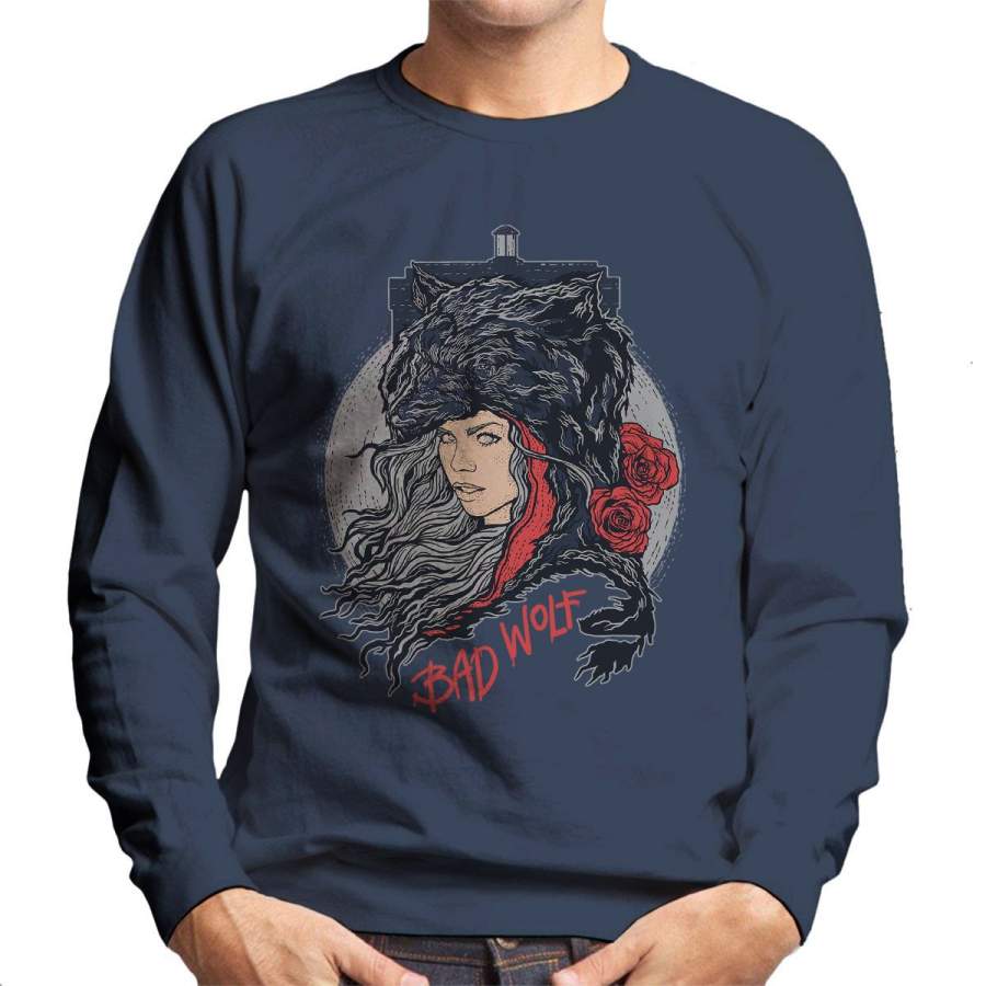 Bad Wolf Doctor Who Men’s Sweatshirt