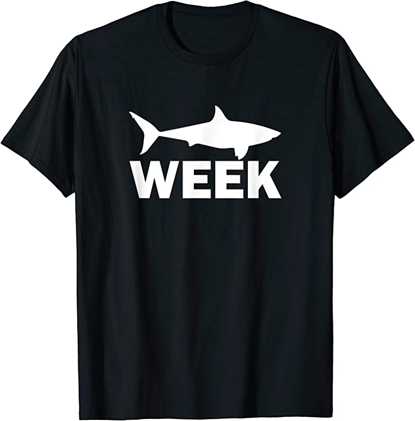 Week of Shark Funny Sharks T-Shirt Great Discovery Time T-Shirt