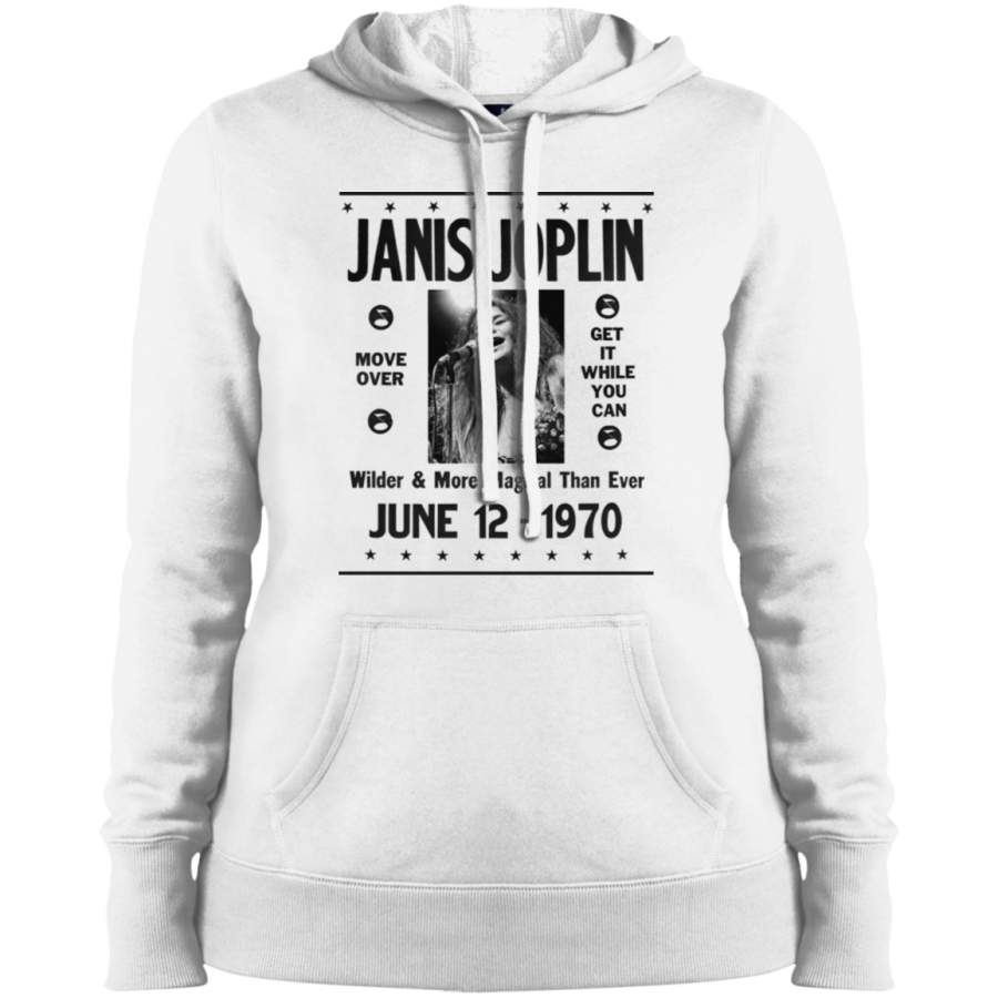 Janis Joplin Ladies’ Pullover Hoodie