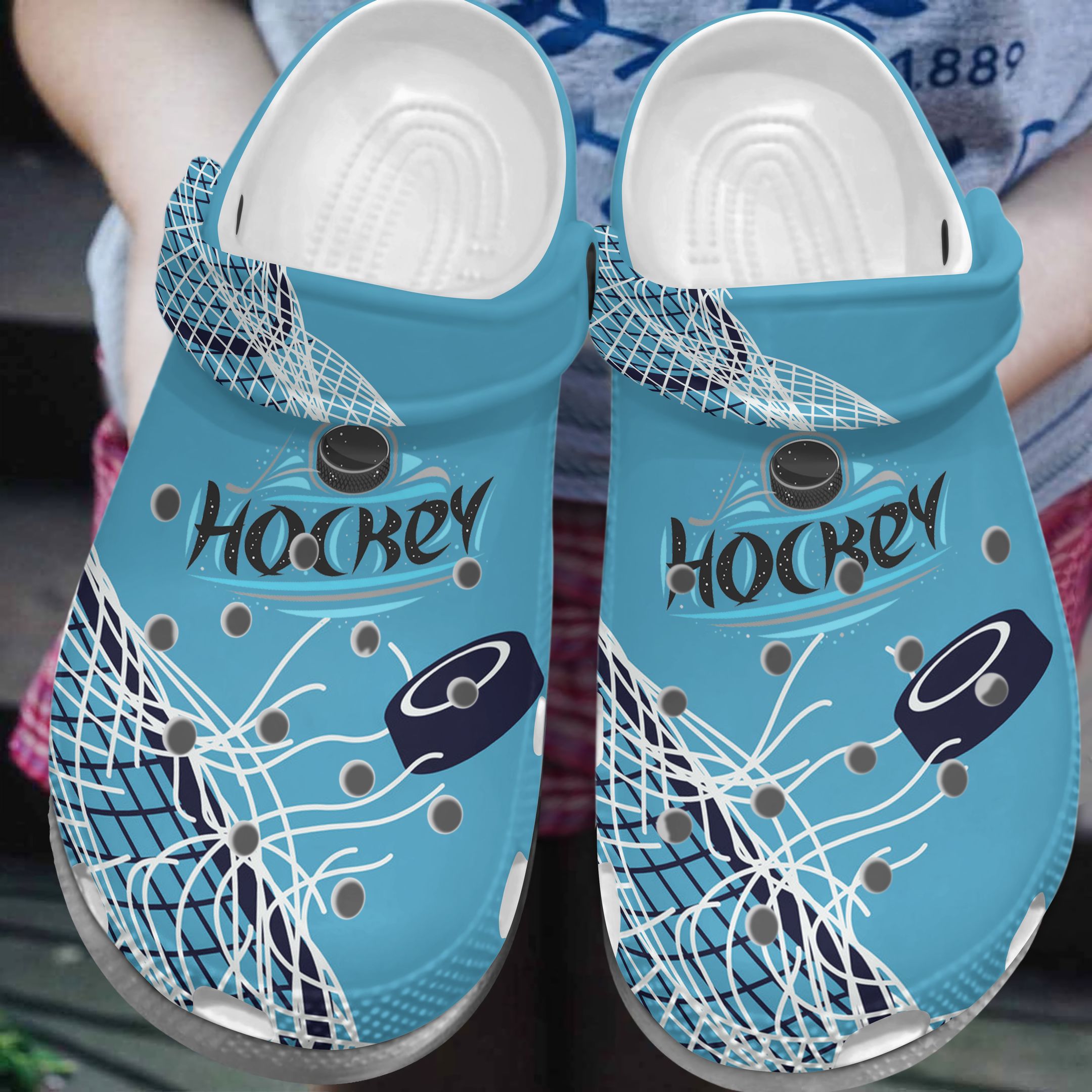 Hockey Crocband Clog Hockey Is My Life BP22