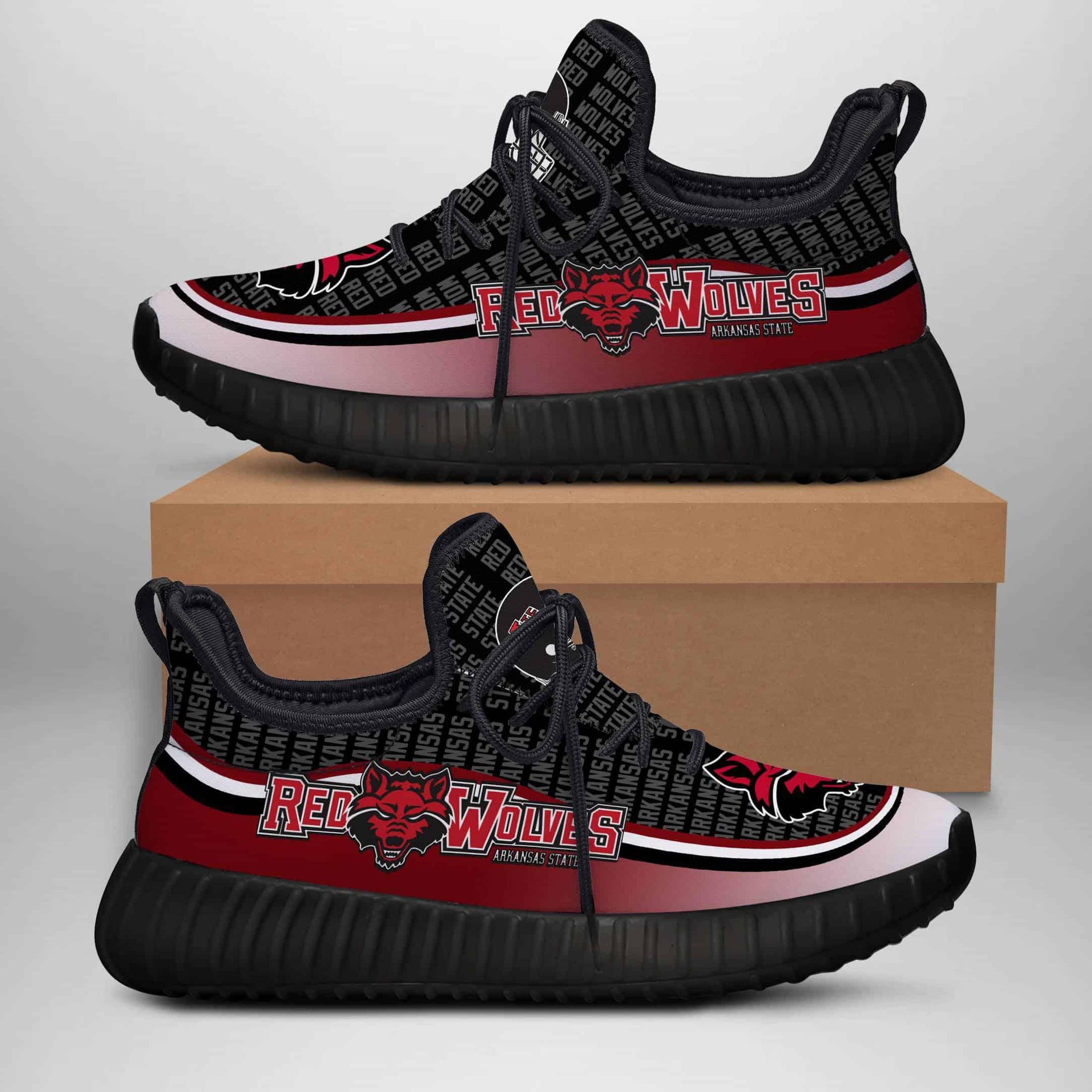 Arkansas State Red Wolves Custom New Yeezy Sneaker