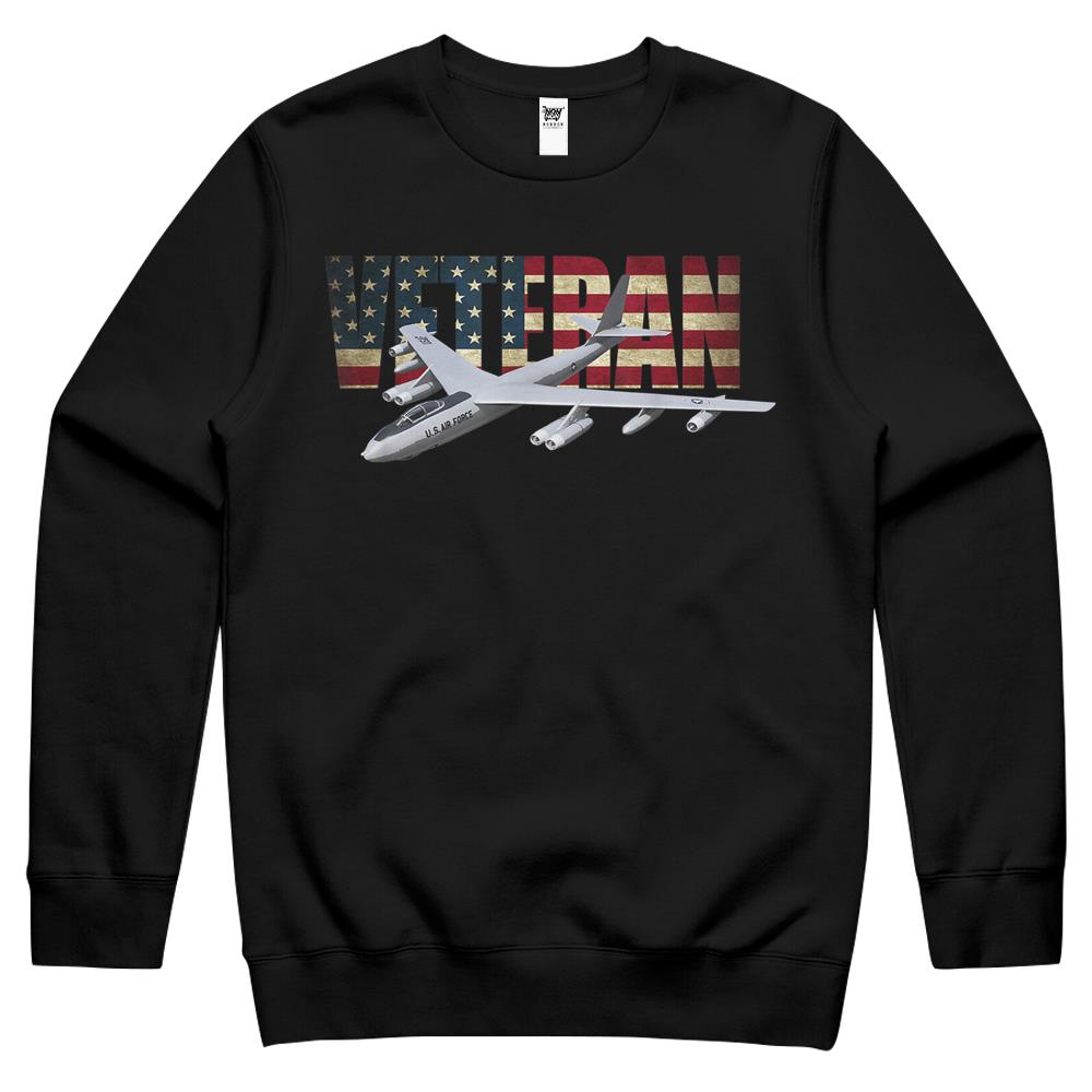 Air Force Vet Veteran B-47 B47 Stratojet Bomber Crewneck Sweatshirt