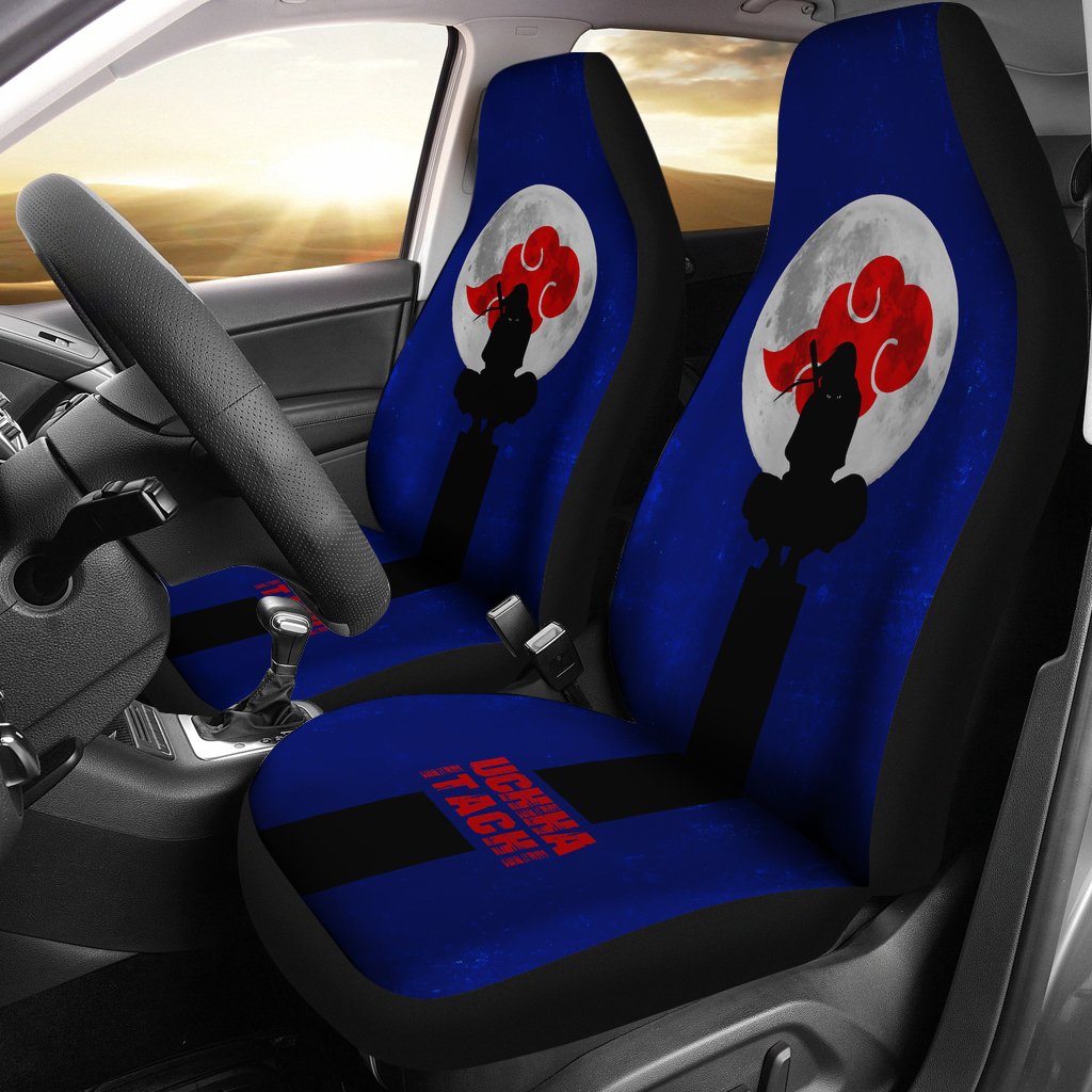 Itachi Akatsuki Seat Covers Naruto Anime Car Seat Covers Ci101801 Shirttrend