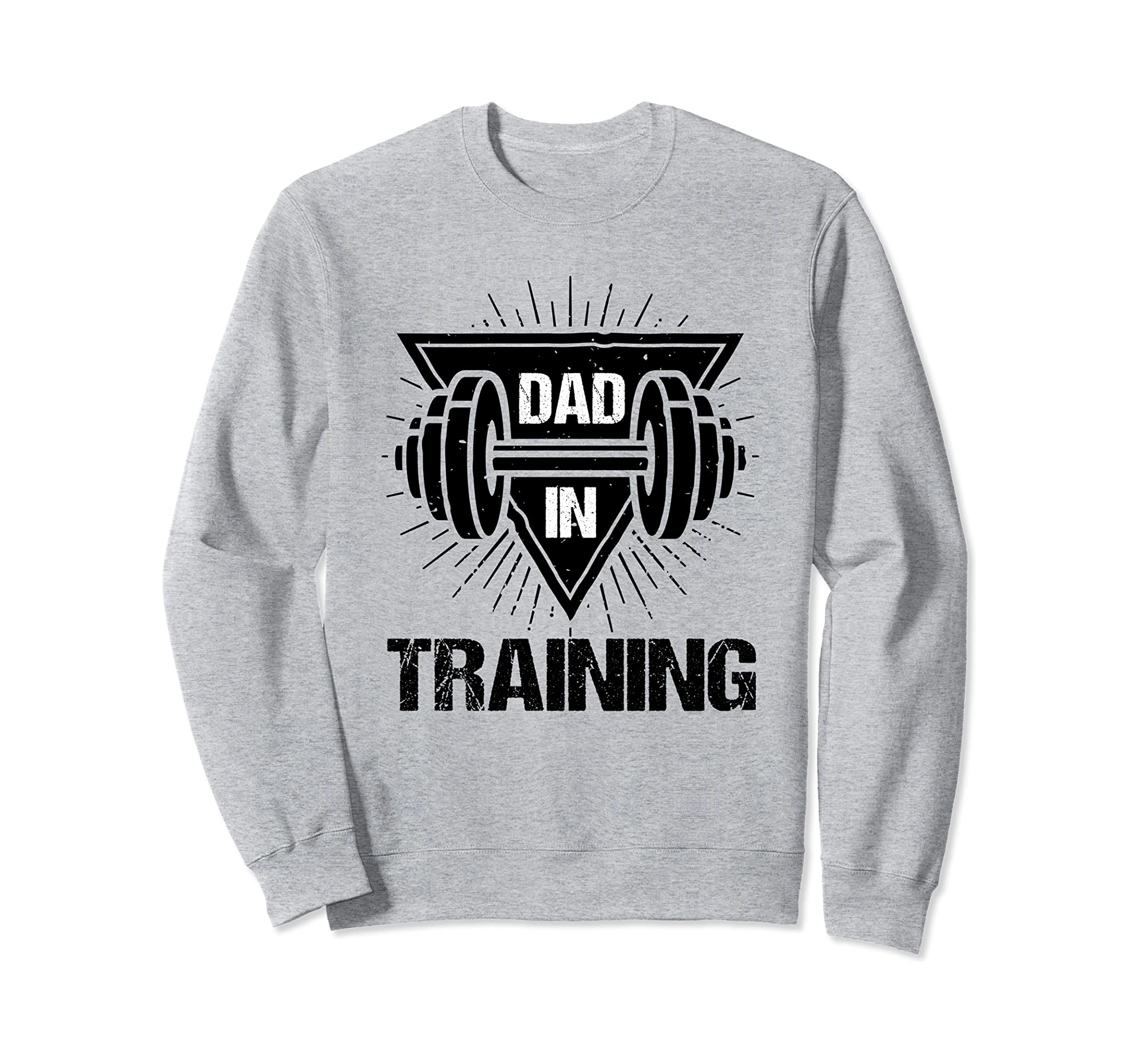 Funny Dad in Training First Father Day Men Baby Announcement Sweatshirt