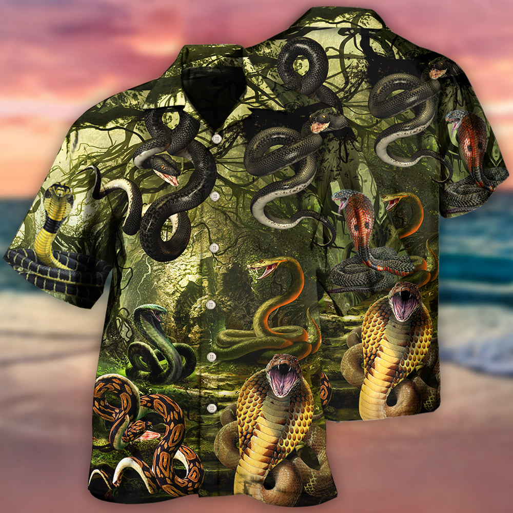 Snake Cool Style Hawaii Shirt Ha53518