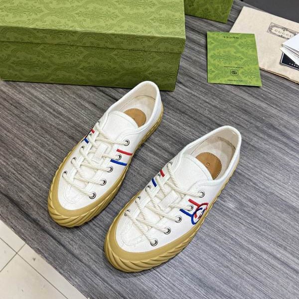 Gucci GG Interlocking Shoes Sneakers – White SNK346299768 ...