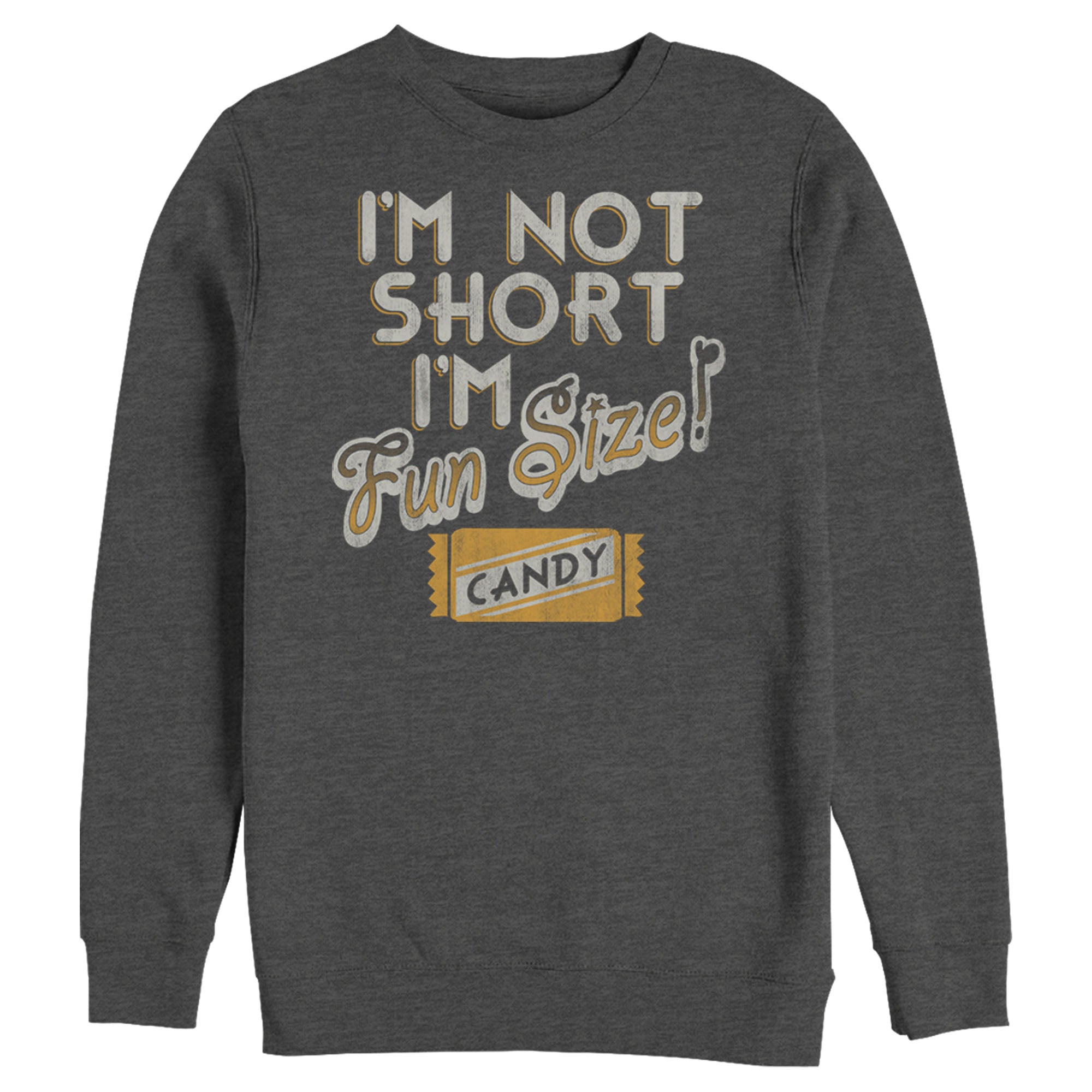 Lost Gods Men’S Halloween Fun-Size Candy  Sweatshirt