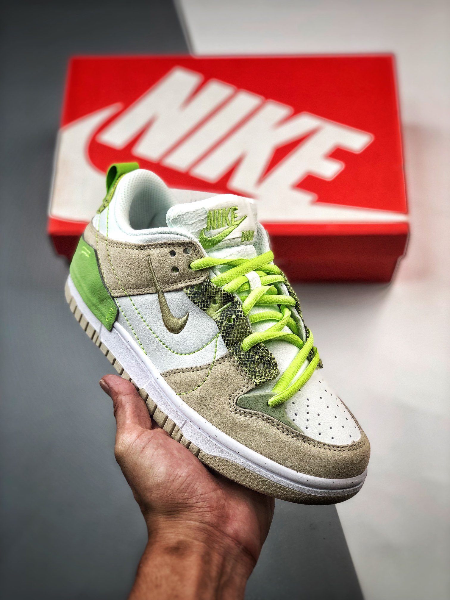 Nike Dunk Low Disrupt 2 Green Snake DV3206-001 5339351