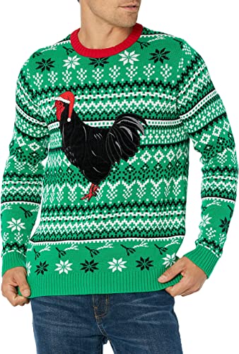 Black Chicken Christmas Ugly Christmas Sweater T-Shirt