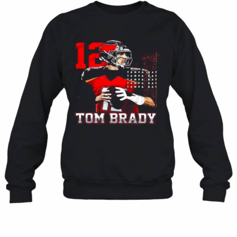 12 Tom Brady Tampa Bay Buccaneers Sweatshirt