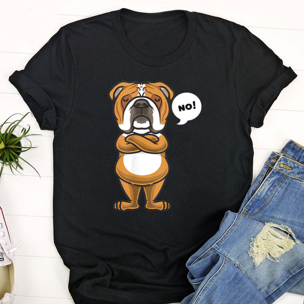 Stubborn English Bulldog Dog T-Shirt – Furlidays