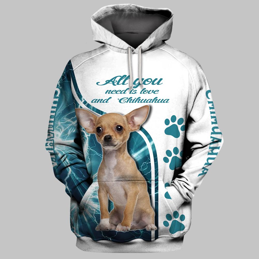 Chihuahua 3D Full Printing Shirt Limited Edition