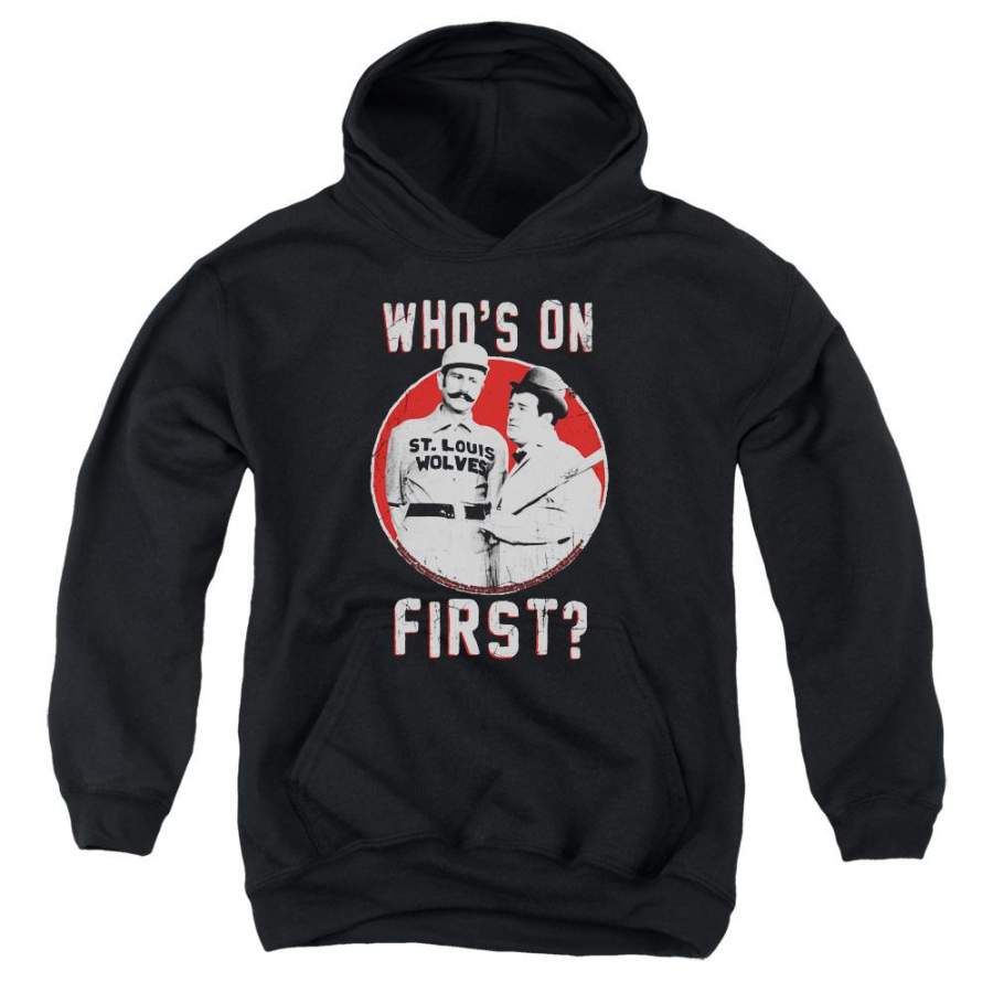 Abbott and Costello First Youth Hoodie (Ages 8-12)