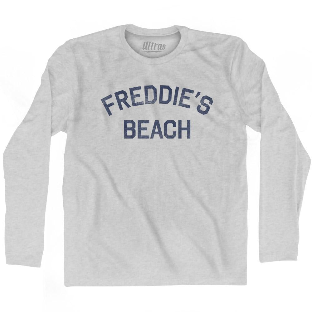 American Samoa Freddie’s Beach Adult Cotton Long Sleeve Vintage T-shirt