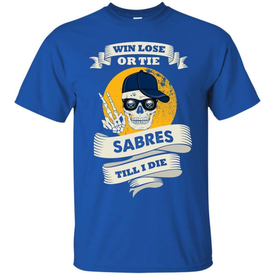 Skull Say Hi Buffalo Sabres T Shirts