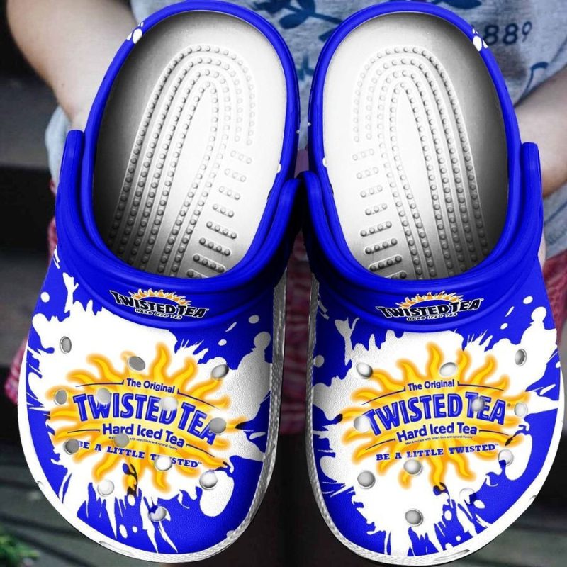 Twisted Tea Drink Clog Shoes