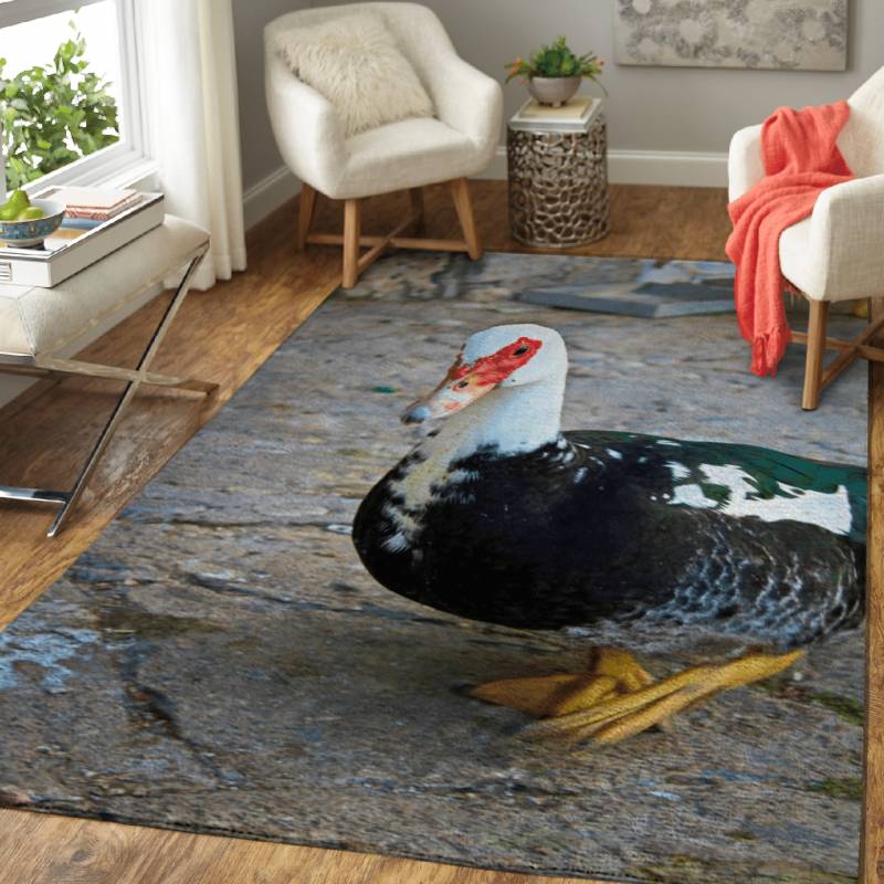 Walking Goose – Animals Area Rug Carpet