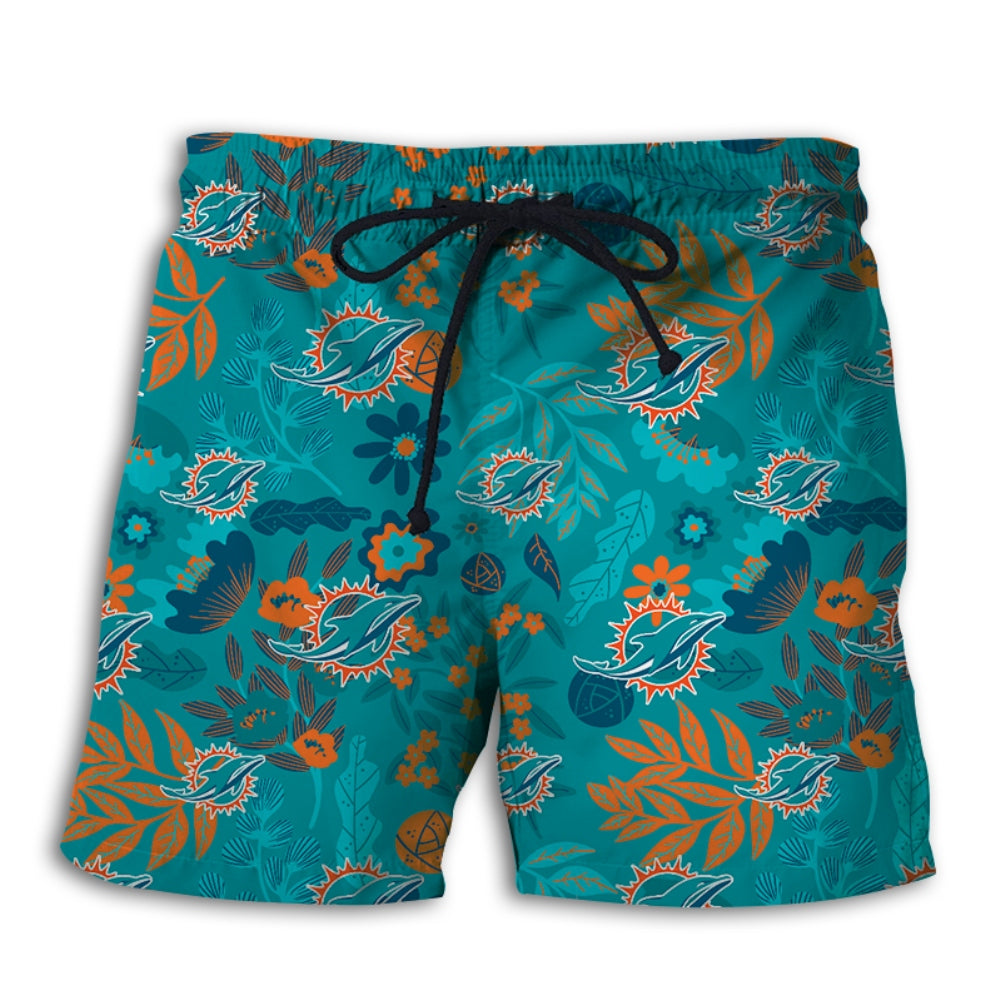 Miami Dolphins Aloha Hawaii Shorts Ha51790