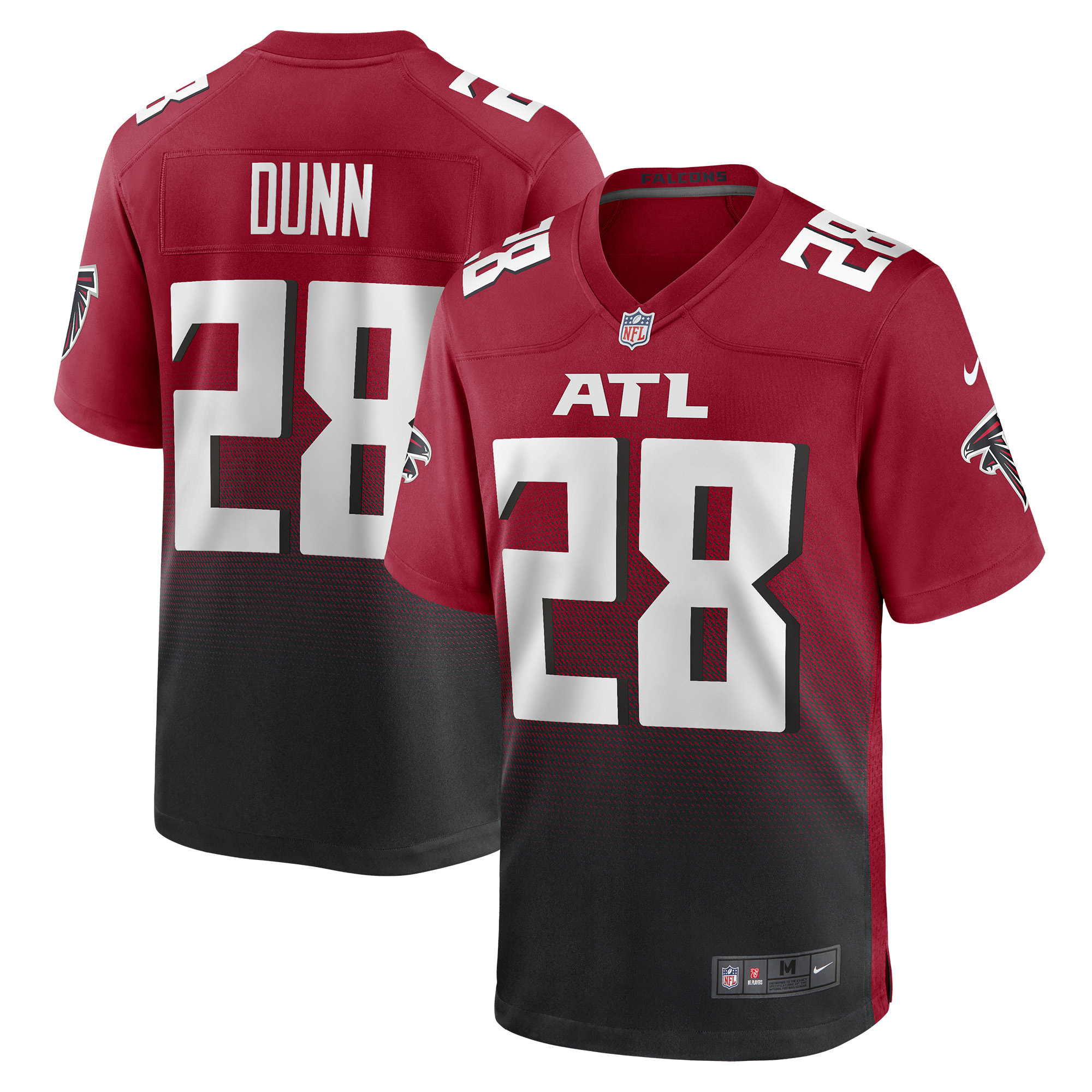 Warrick Dunn Atlanta Falcons Retired Player Alternate Game Jersey – Red