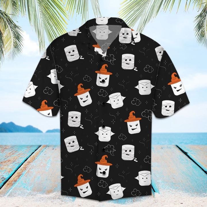 Amazing Marshmallow Hawaiian Shirt Summer Button Up For Men, Women, Couple