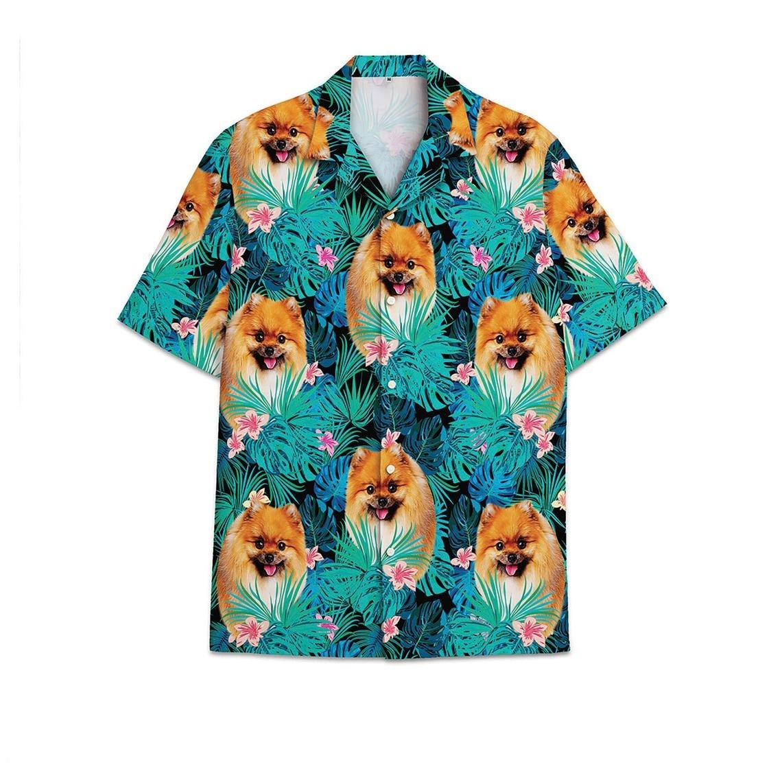 Aloha Hawaii Shirt Pet Combination Print Made In Summer Beach Shirts 1 Ha58610