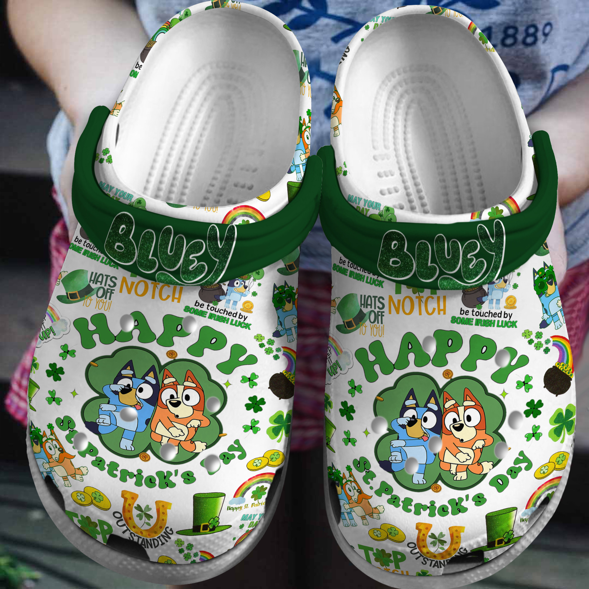 Bluey Tv Series Crocss Clogs For Men Women And Kid Ttp2405555451