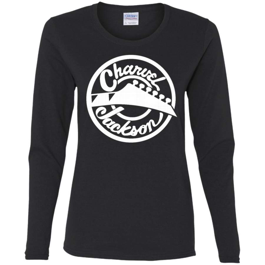 AGR Charvel and Jackson Ladies’ Cotton LS T-Shirt