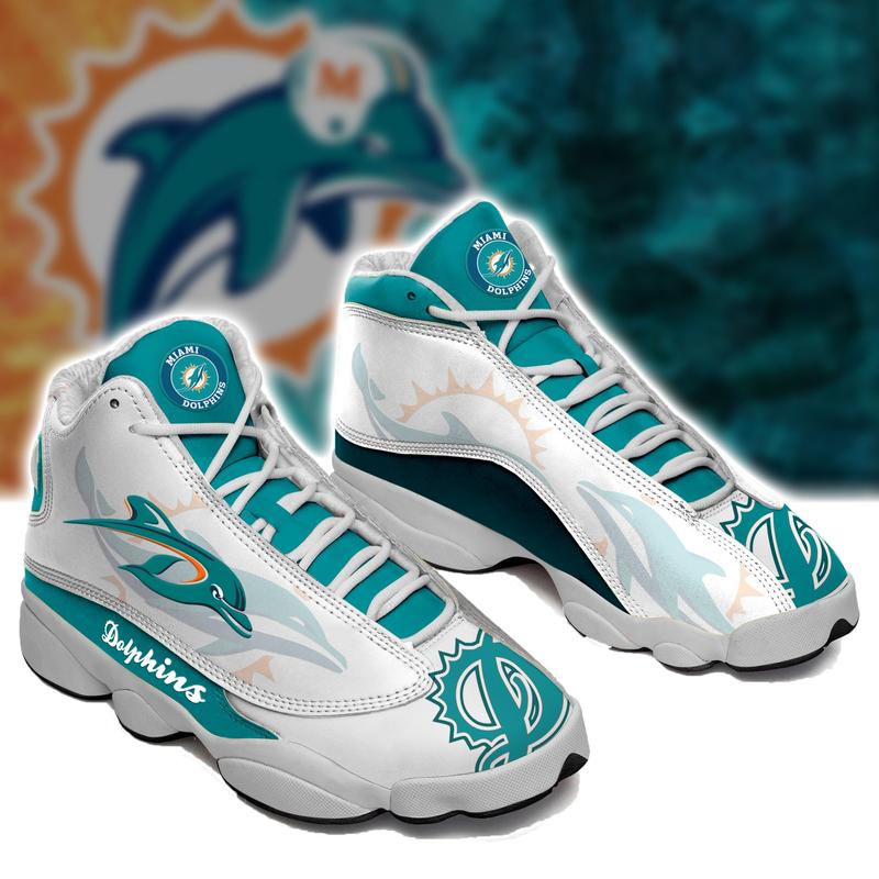 Miami Dolphins Form Air Jordan 13 Sneakers La01061-Lan1