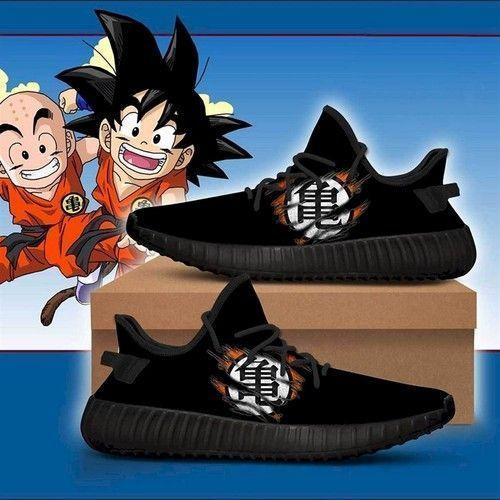 Best Dragon Ball Yeezy Sneakers Shoes Art 559