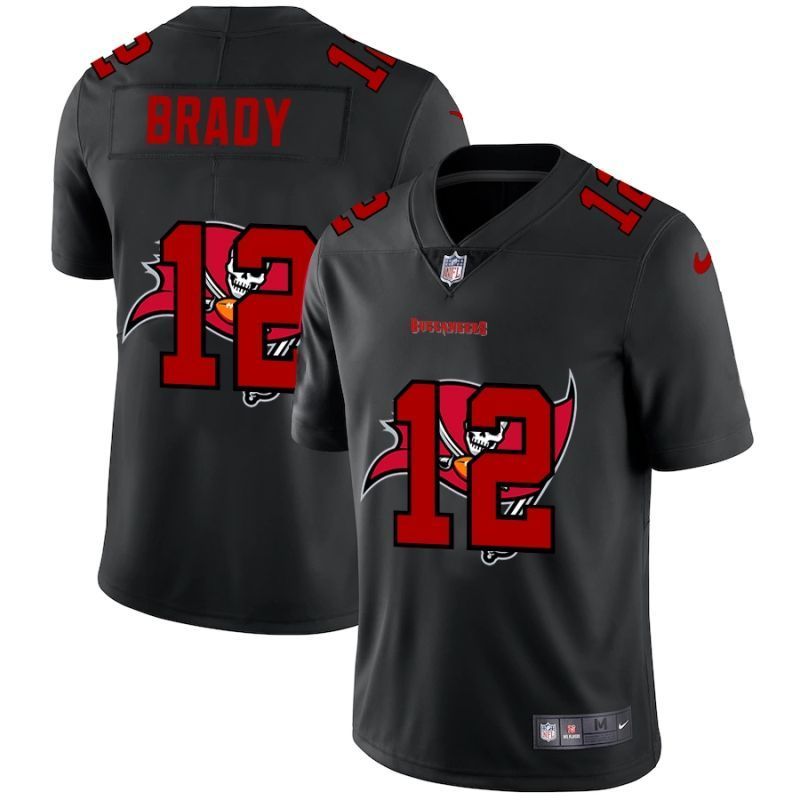 Tampa Bay Buccaneers Tom Brady #12 NFL 2020 Black Jersey