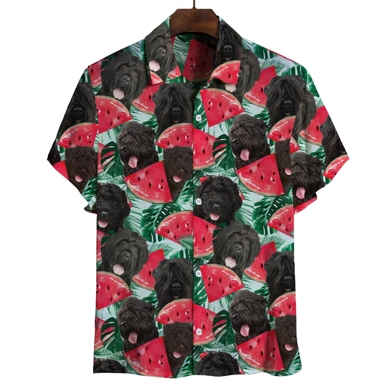 Black Russian Terrier Hawaii Shirt Ha91520