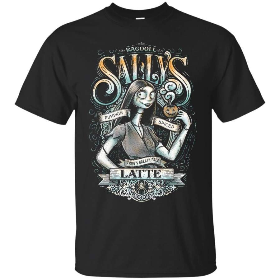 NIGHTMARE BEFORE CHRISTMAS – Sallys Spiced Pumpkin latte T Shirt & Hoodie
