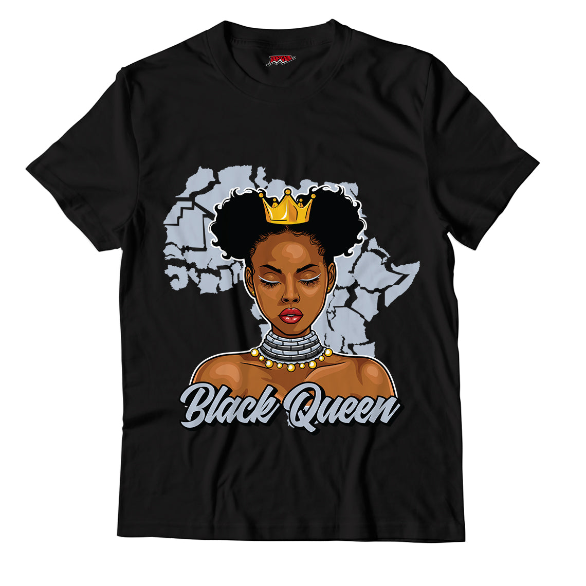 Black Queen Unisex Tshirt Match Aj5 Anthracite