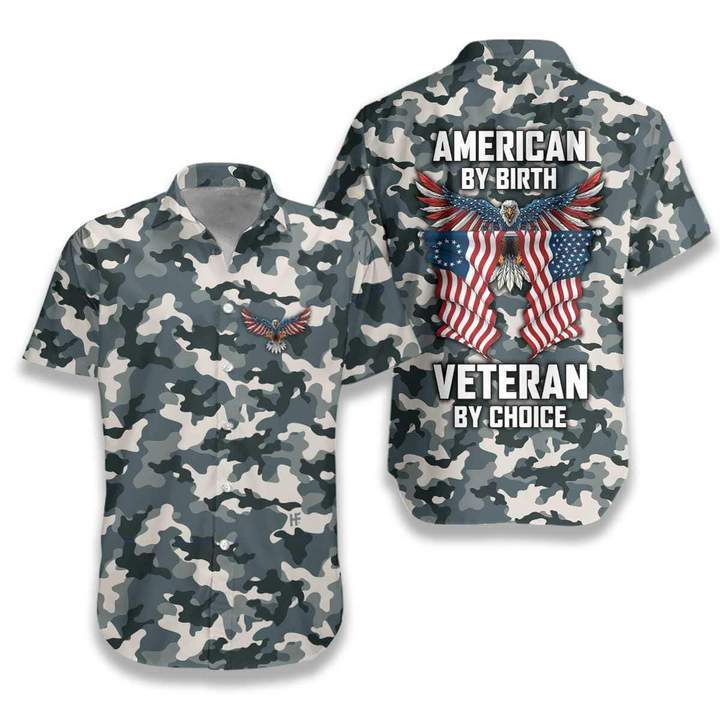 American By Birth Veteran Choice Hawaii Shirt For Men Women Ha32160