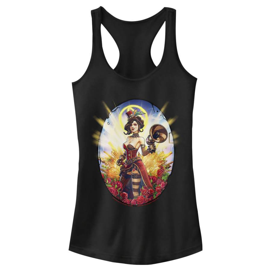 Borderlands 3 Junior’s Floral Mad Moxxi  Racerback Tank