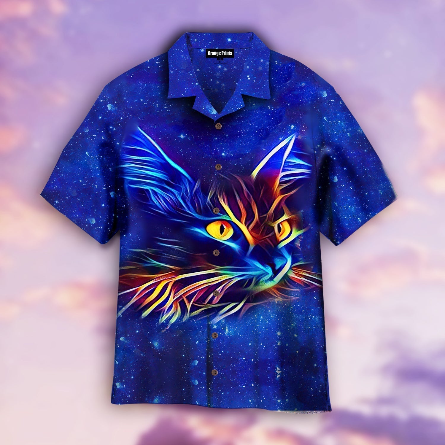 Cat Neon Aloha Hawaii Shirts For Men And Women Ha2454