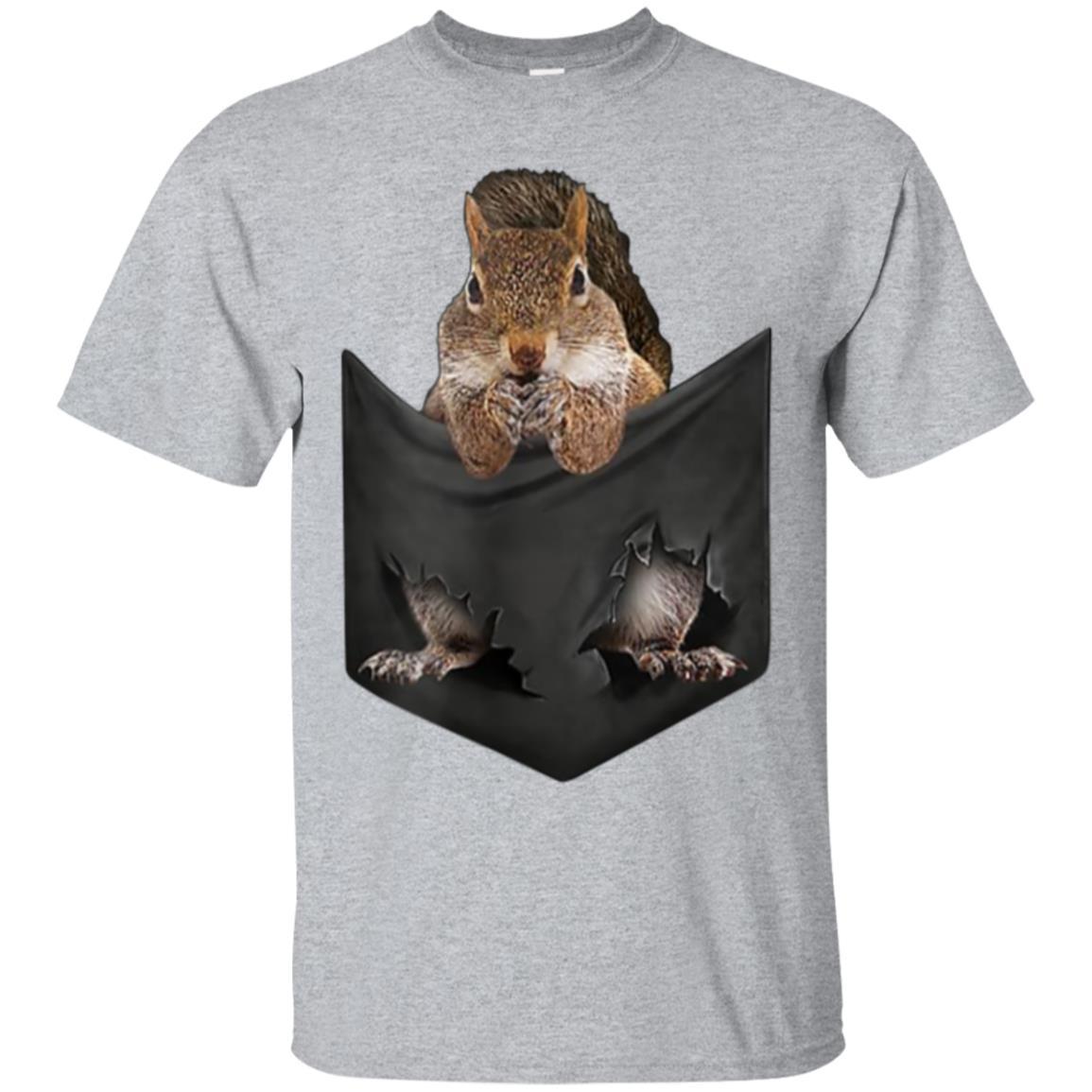 Animal in Your Pocket squirrel t-shirt