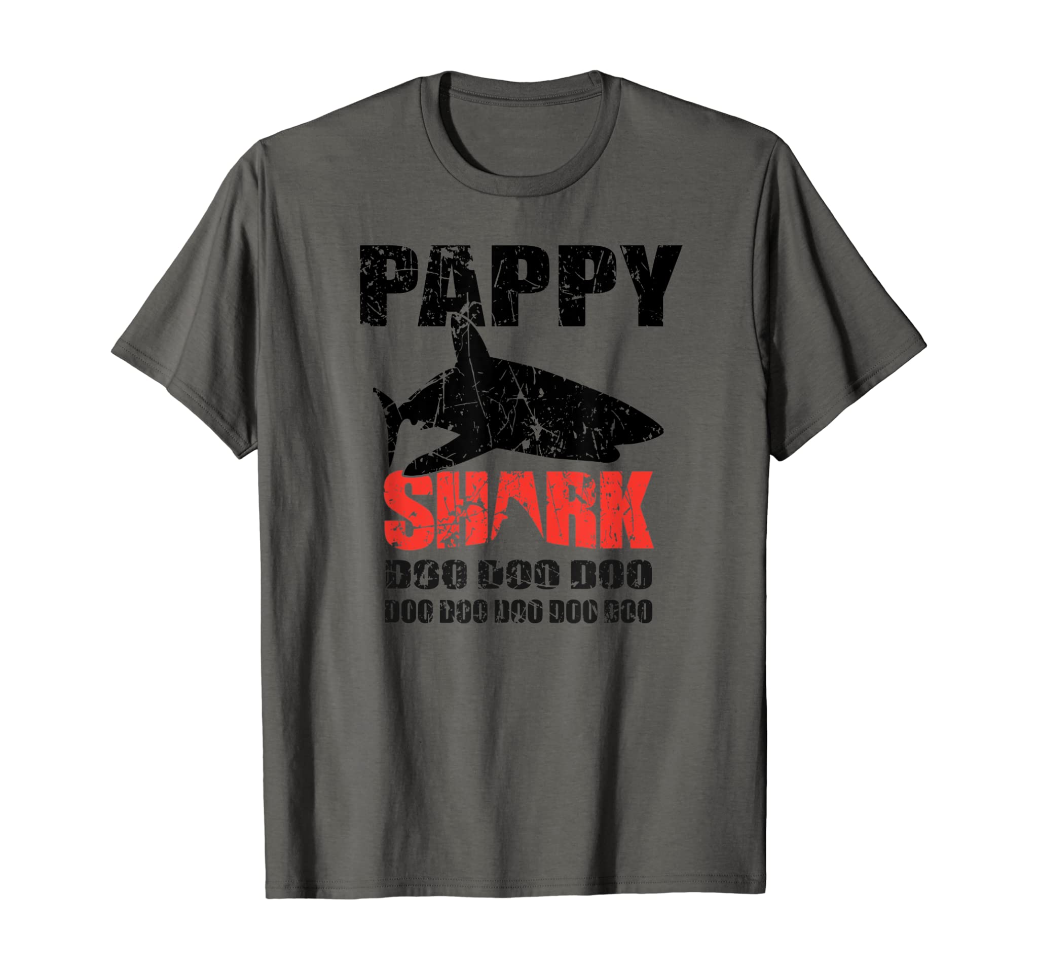 Pappy Shark Doo Doo Vintage Funny Shark Shirt