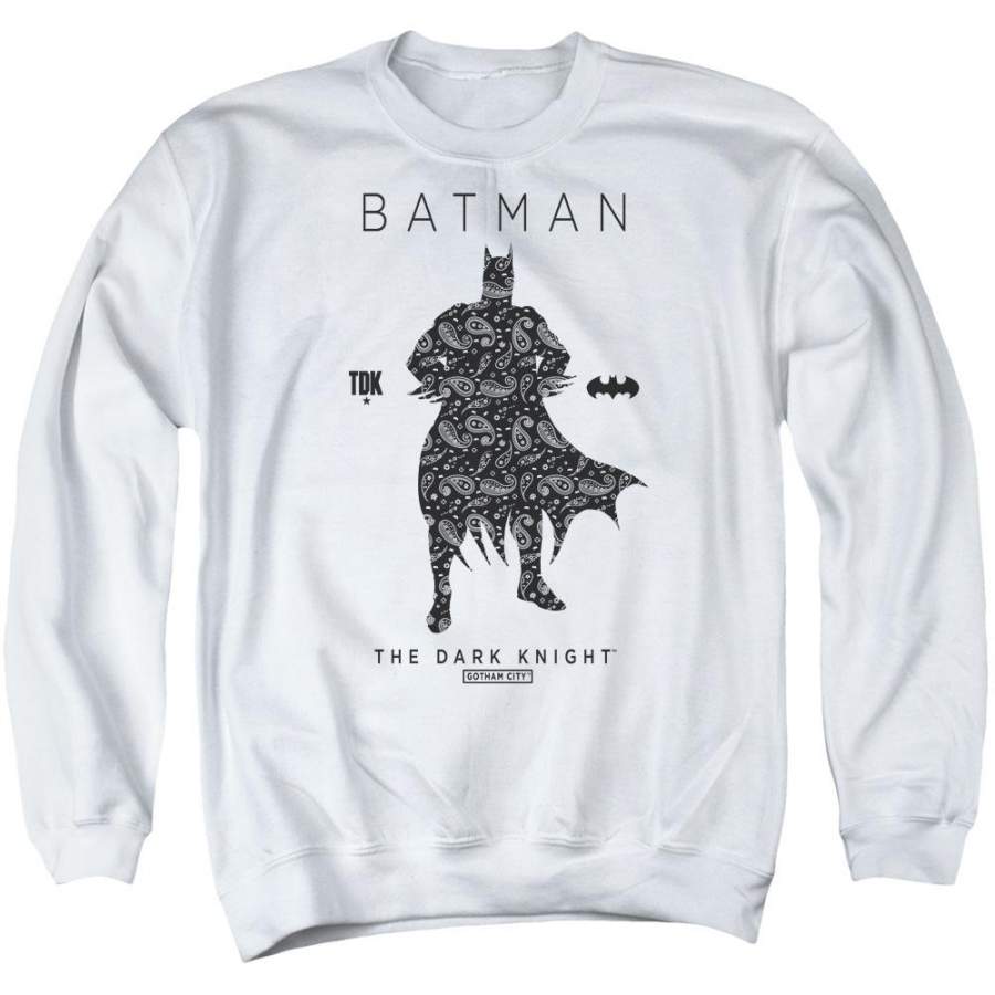 Batman – Paislety Silhouette Adult Crewneck Sweatshirt