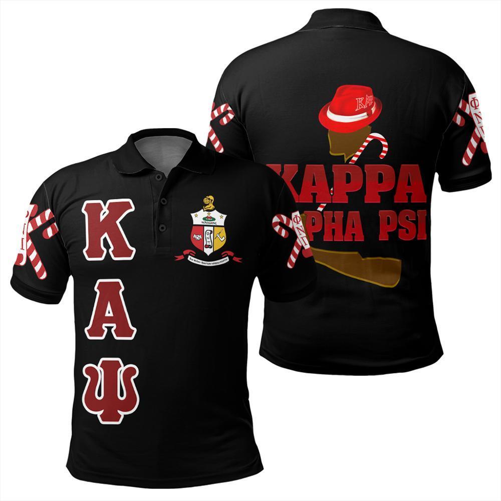 Greek Life Polo – Kappa Alpha Psi Letters Polo Shirt J0