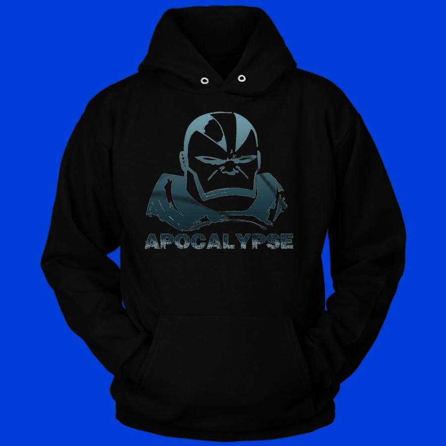 X Men Apocalypse Head Blue Men’S Hoodie