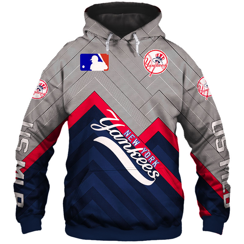 New York Yankees Hoodie Hoodie 3D Cheap Baseball Sweatshirt For Fans
