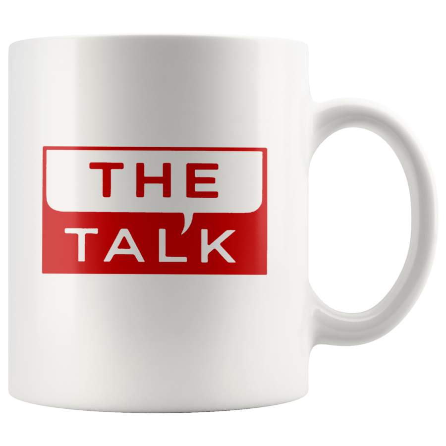 The Talk White Coffee Mug